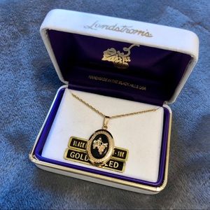 Langstroms Black Hills Gold Locket with Chain